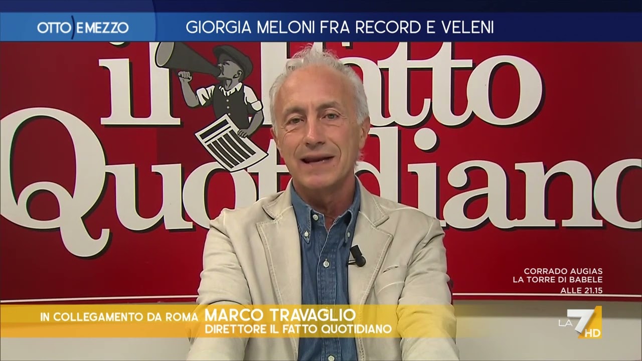 Travaglio: "Grave che si utilizzi attentato a Ranucci per fare auto propaganda"