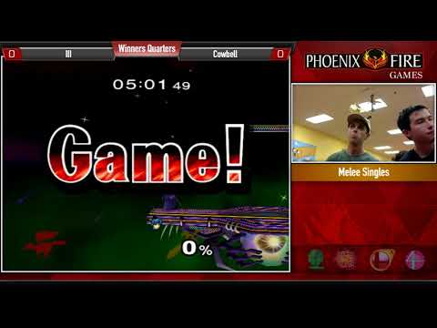 PFG 2: Cowbell (Marth) vs. III (Falco) - SSBM Singles Winners Semis