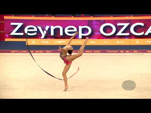 OZCAN Zeynep (TUR) - 2019 Rhythmic Worlds, Baku (AZE) - Qualifications Ribbon