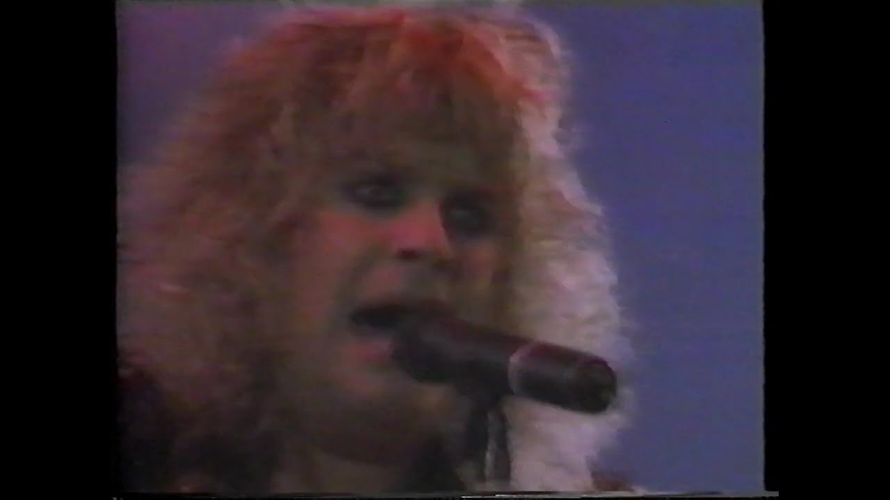 The ultimate Ozzy 1986 full gig vhs hd hq 1080p 50fps - YouTube