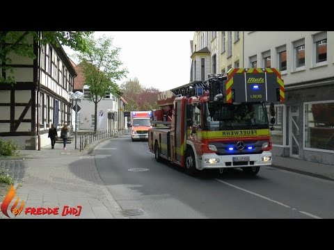[Pressluftkonzert] HLF 20/16 + DLAK 23/12 + RTW 3 Feuerwehr Lippstadt