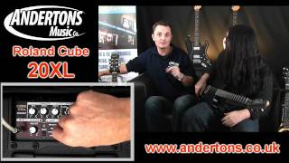 Video thumbnail for Roland Cube 20XL Demo by Andertons Music Co