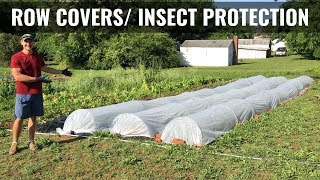 Row Covers/ Insect Netting - Start to Finish