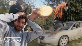 Hit by a Car, Set on Fire, and Explosions to the Balls | Better Man