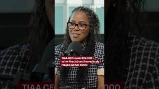 TIAA CEO made $26,000 at her first job and immediately maxed out her 401(k) #TIAA #retirement