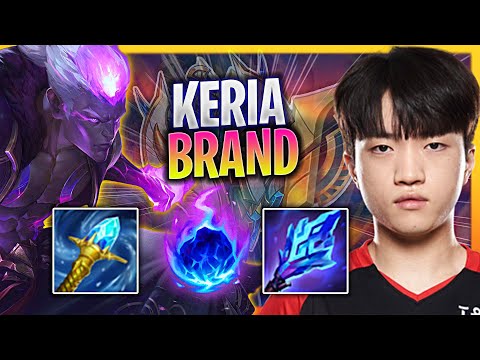 LEARN HOW TO PLAY BRAND SUPPORT LIKE A PRO! | T1 Keria Plays Brand Support vs Karma!  Season 2023