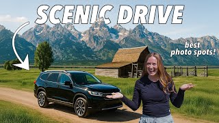 One Day Driving Itinerary in Grand Teton National Park Full Tour + Map