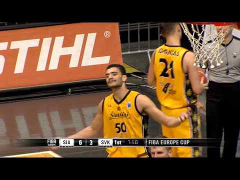 FIBA Europos taurės turnyras: "Šiauliai" - "Inter" 2015-11-11