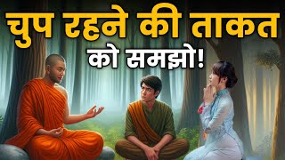 कम बोलने कि आदत डालो - Buddhist Story On POWER OF SILENCE| Gautam Buddha Story