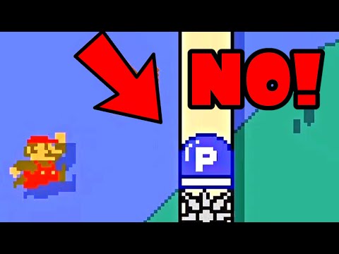 Super Mario Maker 2 🔧 Don't Touch The P-Switch 🔧 Omar_ITA