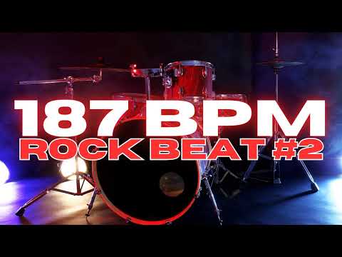 187 BPM - Rock Drum Beat - Loop 2