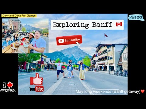 EXPLORING BANFF 🇨🇦 /ENJOYING THE RIMROCK RESORT AND HOTEL 🇨🇦#familyvlog #familyfun #banffcanada