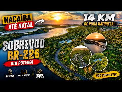 Chegando em Natal pela BR 226 sobre Rio Potengi