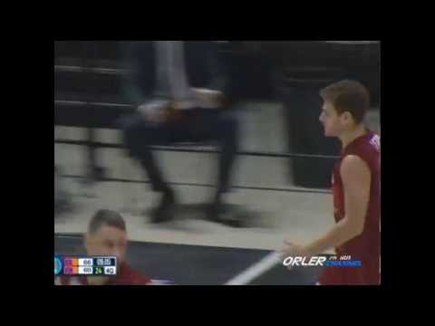 Marco Ceron in Virtus Bologna - Reyer Venezia