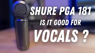 Video thumbnail for Shure PGA181 Review and Test - Good For Recording Vocals? by Tim Moxey