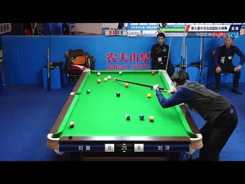 Liu Xin VS Liu Yang - China Region Finals - 7th World Chinese Pool Masters