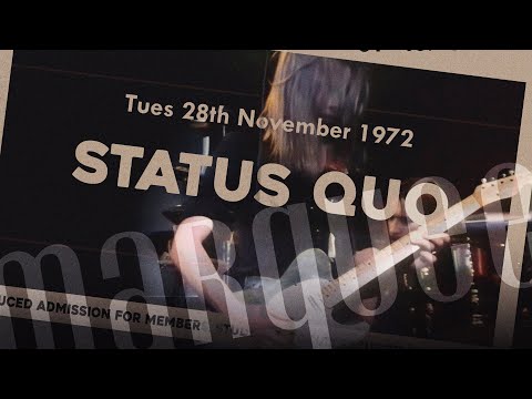 Status Quo - Paper Plane, Marquee Club | 28th November 1972 (Starlight Mini)