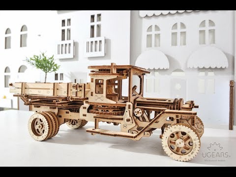 Механічний 3D-пазл UGEARS UGM-11 Вантажівка Прев'ю 10