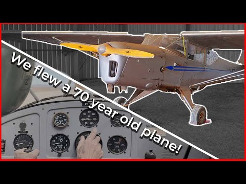 The ORIGINAL Bush Plane - AUSTER J1N | Walkaround & Flight