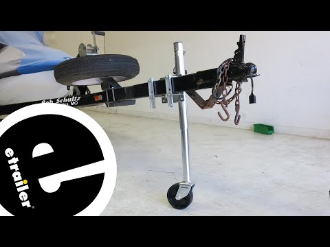 etrailer | An In-Depth Look at the Dutton-Lainson Pull Pin, Easy Swivel Trailer Jack with 6" Wheel