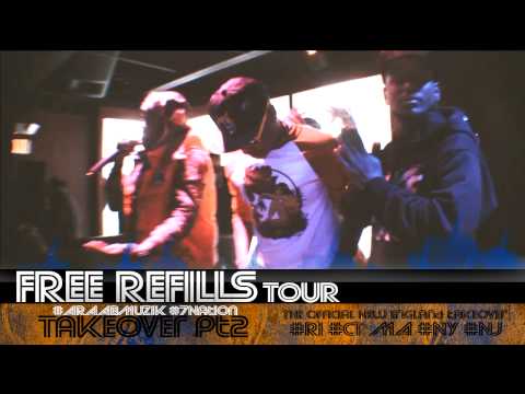 Free Refills Tour Vlog #3 : Hammer Beanz in CT | Club Asylum