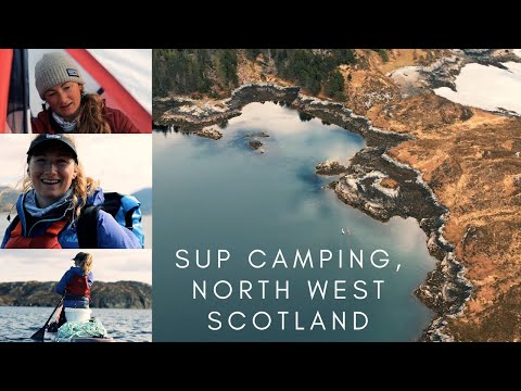 SUP Camping North-West Scotland, Kylesku Bridge, with Nick Ray Life Alfoat