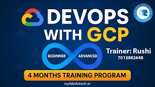 DevOps with GCP – Complete Beginner to Advanced Training (Real-Time Projects by Rushi |  7013882648)