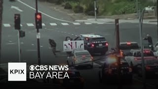 Suspect in Bay Area carjacking dies after police shooting, being run over by patrol car
