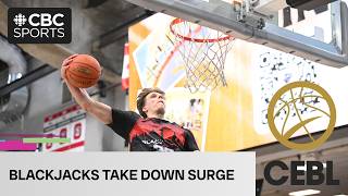 Ottawa BlackJacks open season at home with win over Calgary Surge | CEBL HIGHLIGHTS