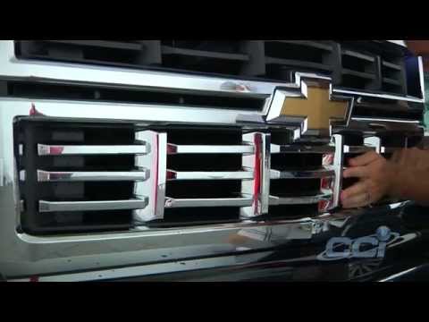 CCI Grille Overlay Upgrades 2014 Chevrolet Silverado Z71