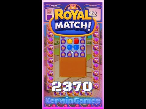 Royal Match Level 2370 - No Boosters Gameplay
