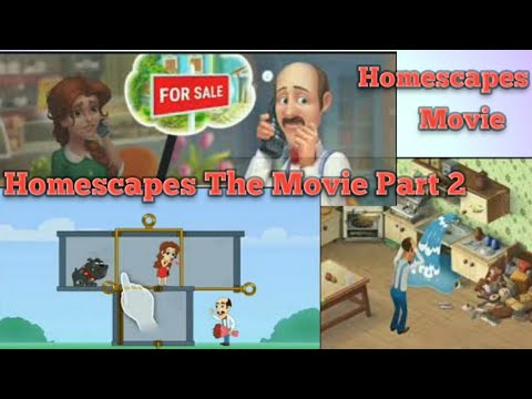 Homescapes : The Movie Part 2 l #homescapeshardlevel #homescapes