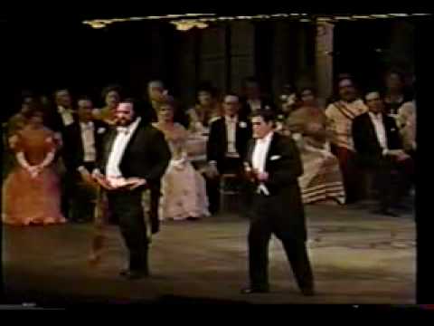 Placido Domingo & Luciano Pavarotti - Boheme's duet