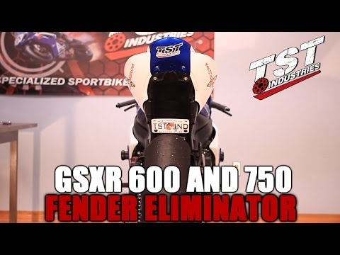 How to: GSXR 600 and 750 Fender Eliminator Installation