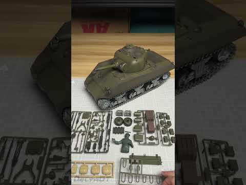 🔧 Immersive Build | M4 Sherman 1:16 RC Tank #collection #ModelTank #RCTank #rc