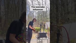 Types of people lighting a forge #forge #forging