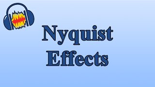 Adding Nyquist Effects to Audacity