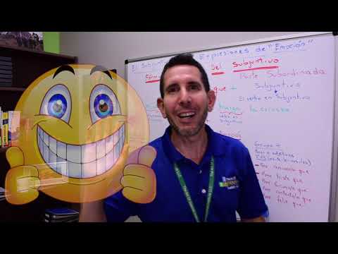 El Subjuntivo Con Expresiones De Emoción