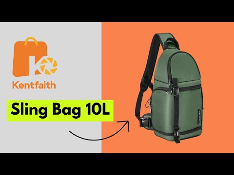 Kentfaith Sling Bag 10L für Fotografen im Test - Mein erster Eindruck