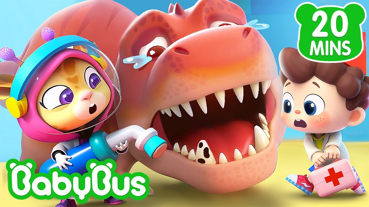 O T-rex Tá com Cárie | Sim! Neo | Músicas Infantis & Canções Infantis 🐼 por BabyBus