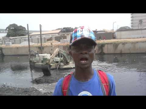 Odaw River Dredging Accra  Part 2