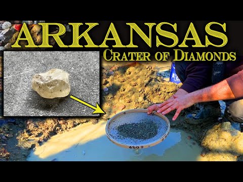 Digging for Diamonds at Crater of Diamonds State Park in Arkansas
