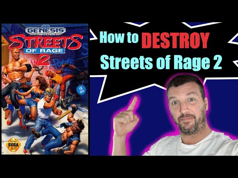 Streets of Rage 2 Sega Genesis Walkthrough complete