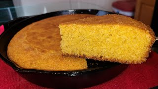 How to make Southern Cast Iron Skillet Cornbread