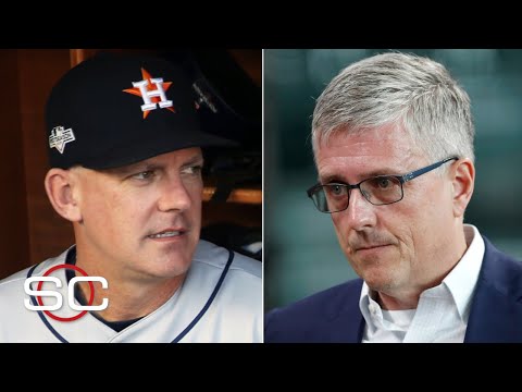 Reacting to Astros manager AJ Hinch and GM Jeff Luhnow being fired for cheating | SportsCenter