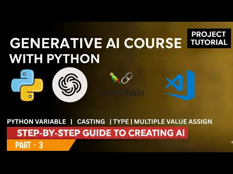Python Variables Full Tutorial Data Types Type Casting Generative Ai Part 3