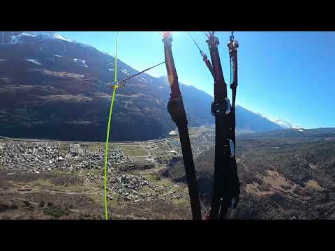 Sorvolando Grosio dal Fasoi 02-03-2025