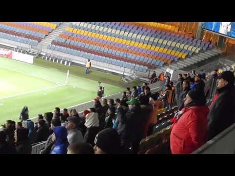 Беларусь — Македония. Пустующие трибуны "Борисов-Арены"