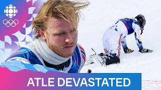 Atle Lie McGrath BREAKS DOWNS after DNF in men's slalom at Milano Cortina 2026