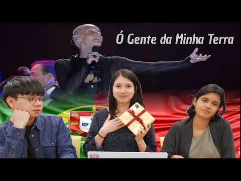 Foreigners in Korea react to Portuguese music and snack | Heartfelt performance! [MukReact #2]